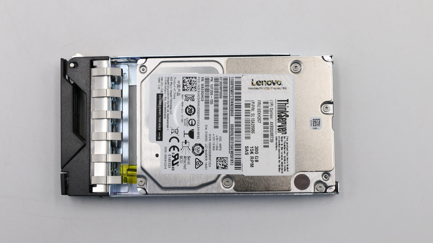 Lenovo Hs300Gsas15K12G2.5512Nhdd - 00XH267