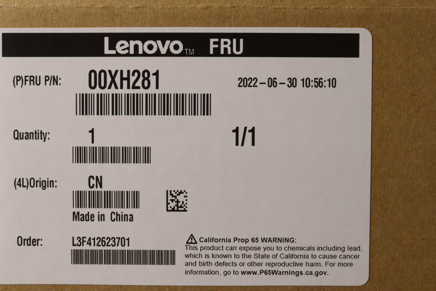 Lenovo Ssd Asm Nhs 960Gb 6Gb Sata 2.5 - 00XH281