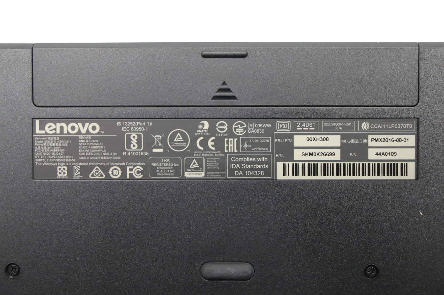 Lenovo Kb Keyboards External - 00XH308