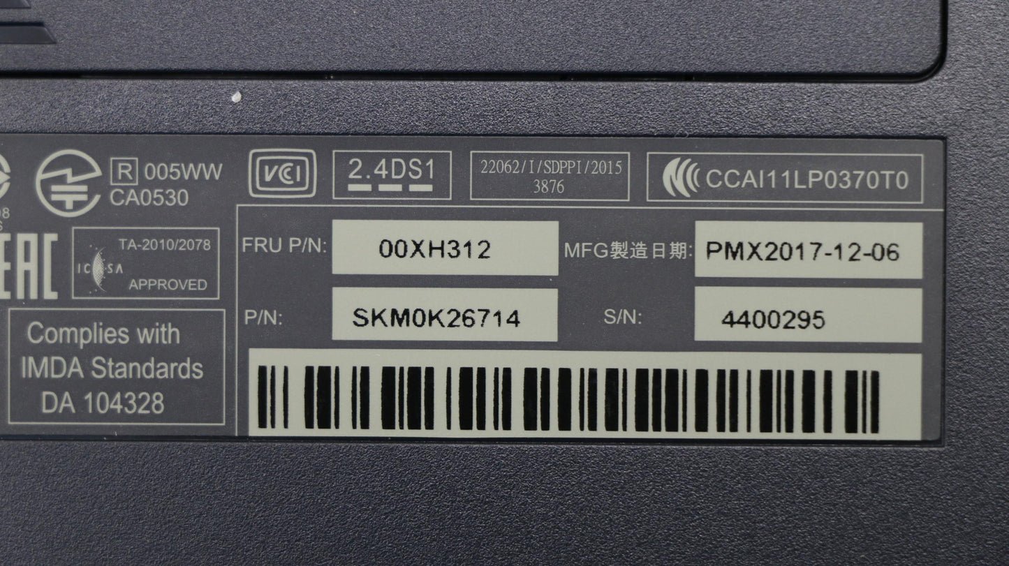 Lenovo Kb Keyboards External - 00XH312