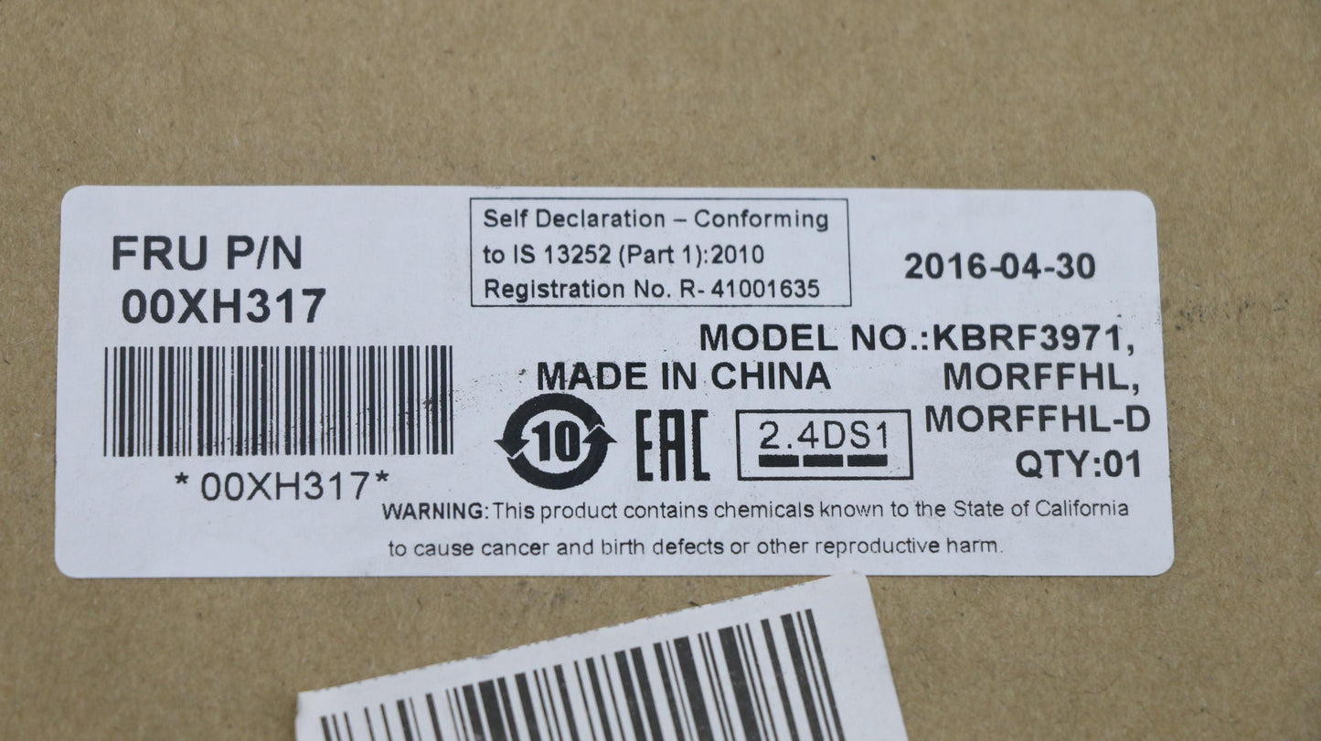 Lenovo Kb Keyboards External - 00XH317