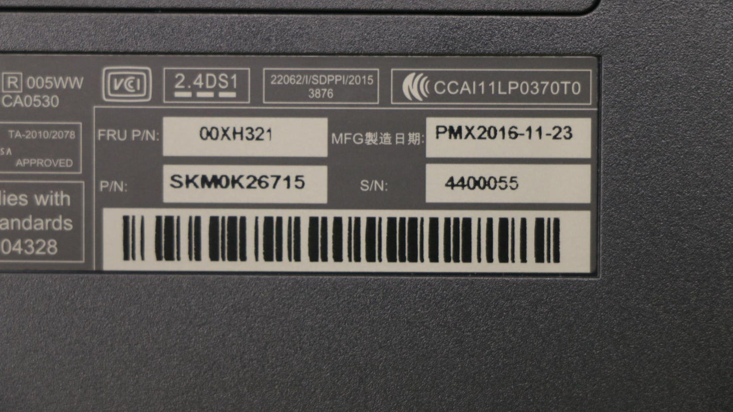 Lenovo Kb Keyboards External - 00XH321
