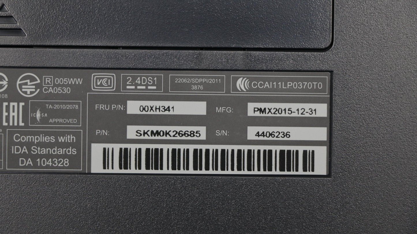 Lenovo Kb Keyboards External - 00XH341
