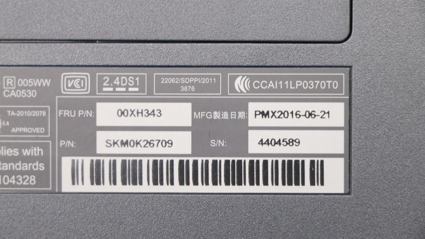 Lenovo Kb Keyboards External - 00XH343