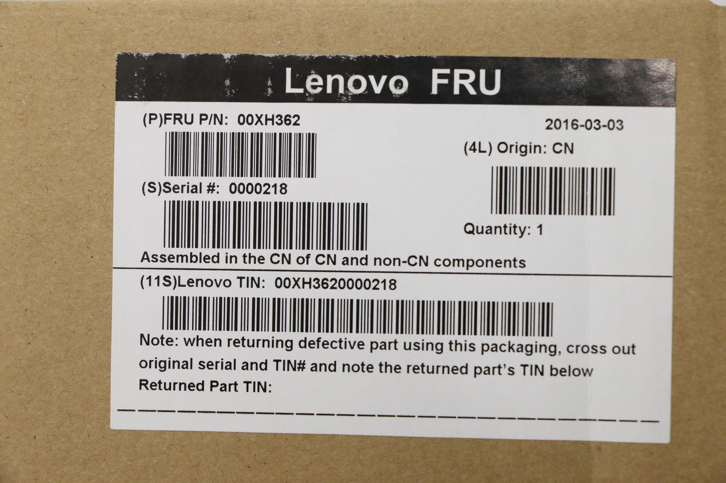 Lenovo Kb Keyboards External - 00XH362