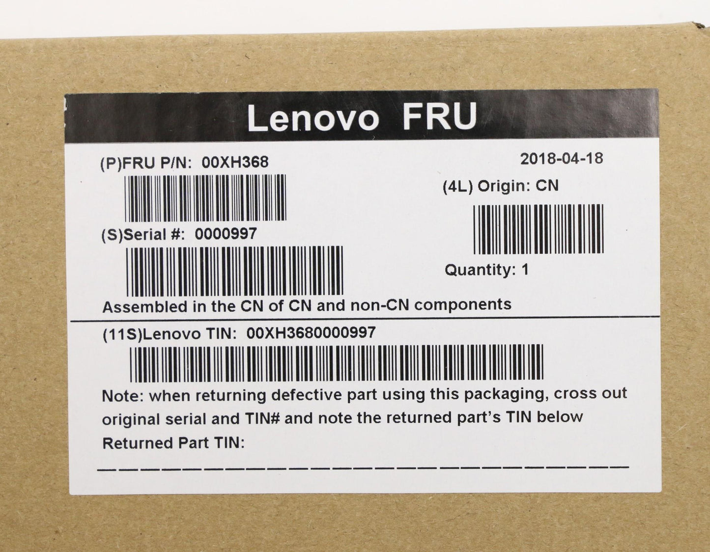 Lenovo Kb Keyboards External - 00XH368
