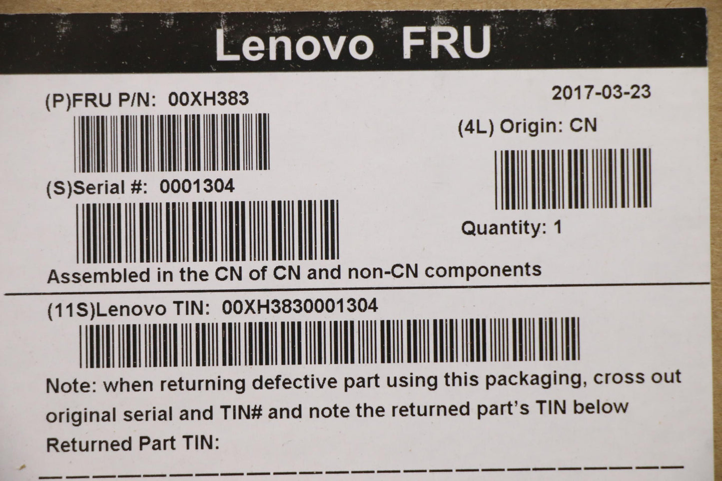 Lenovo Kb Keyboards External - 00XH383