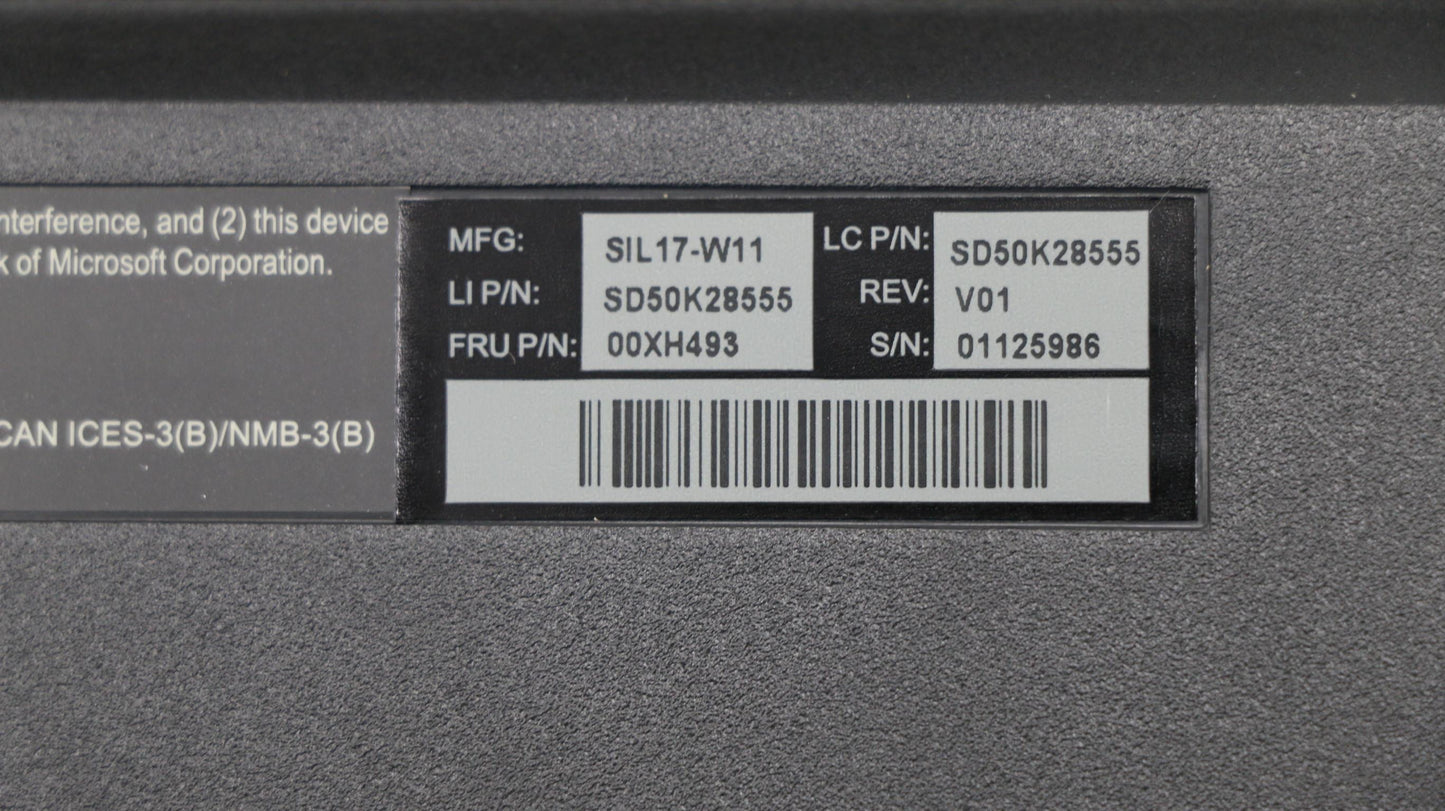 Lenovo Kb Keyboards External - 00XH493