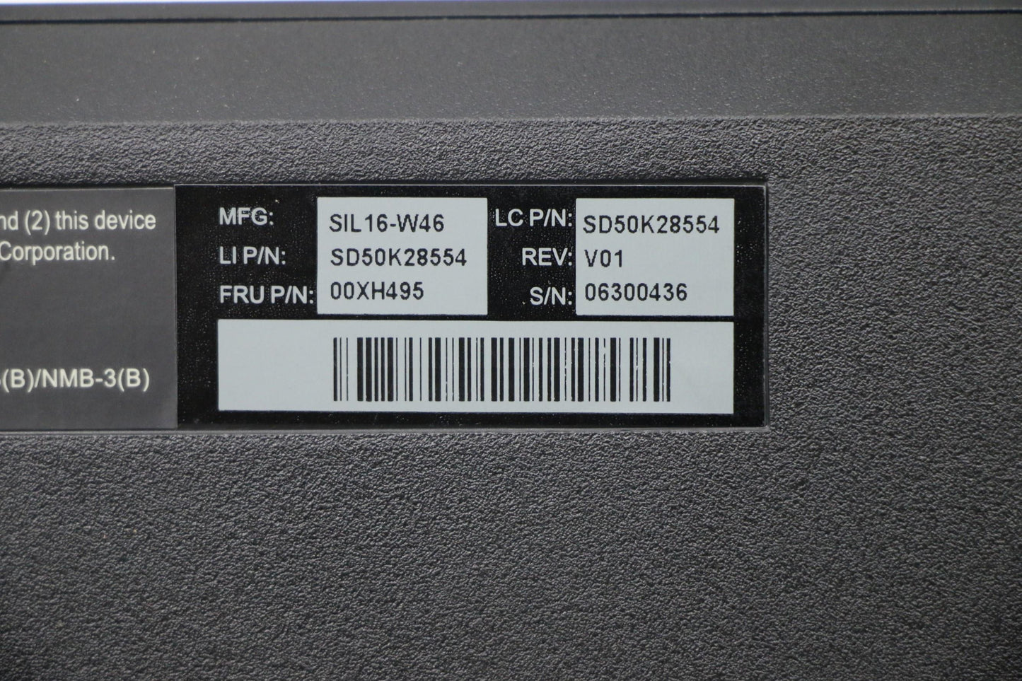 Lenovo Kb Keyboards External - 00XH495