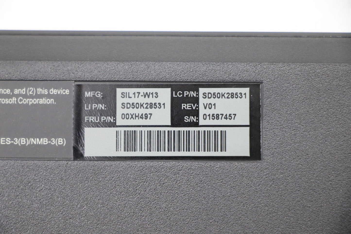 Lenovo Kb Keyboards External - 00XH497