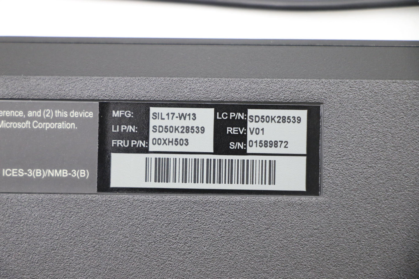 Lenovo Kb Keyboards External - 00XH503