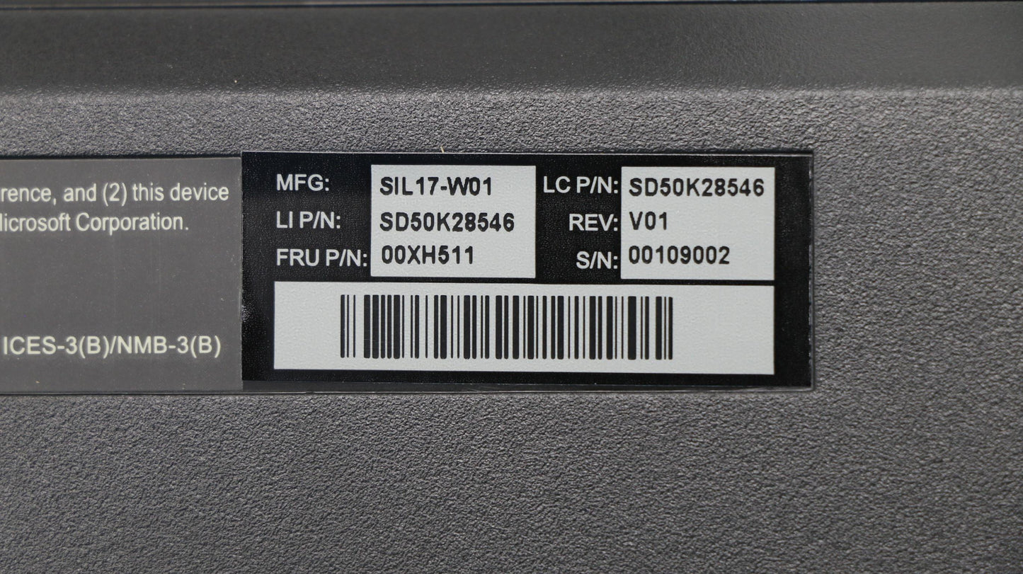 Lenovo Kb Keyboards External - 00XH511