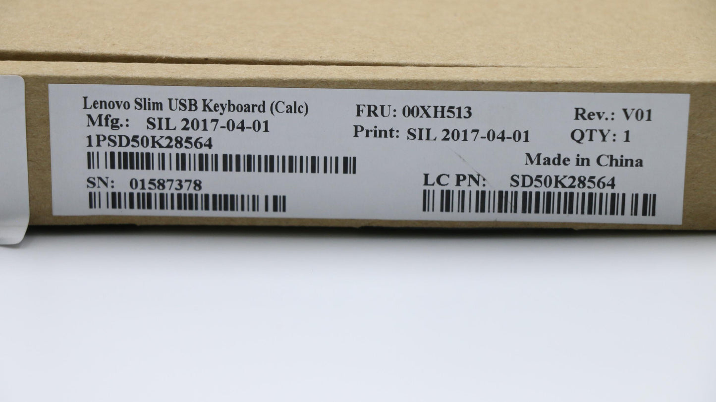 Lenovo Kb Keyboards External - 00XH513