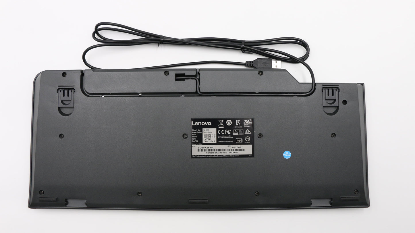 Lenovo Kb Keyboards External - 00XH549