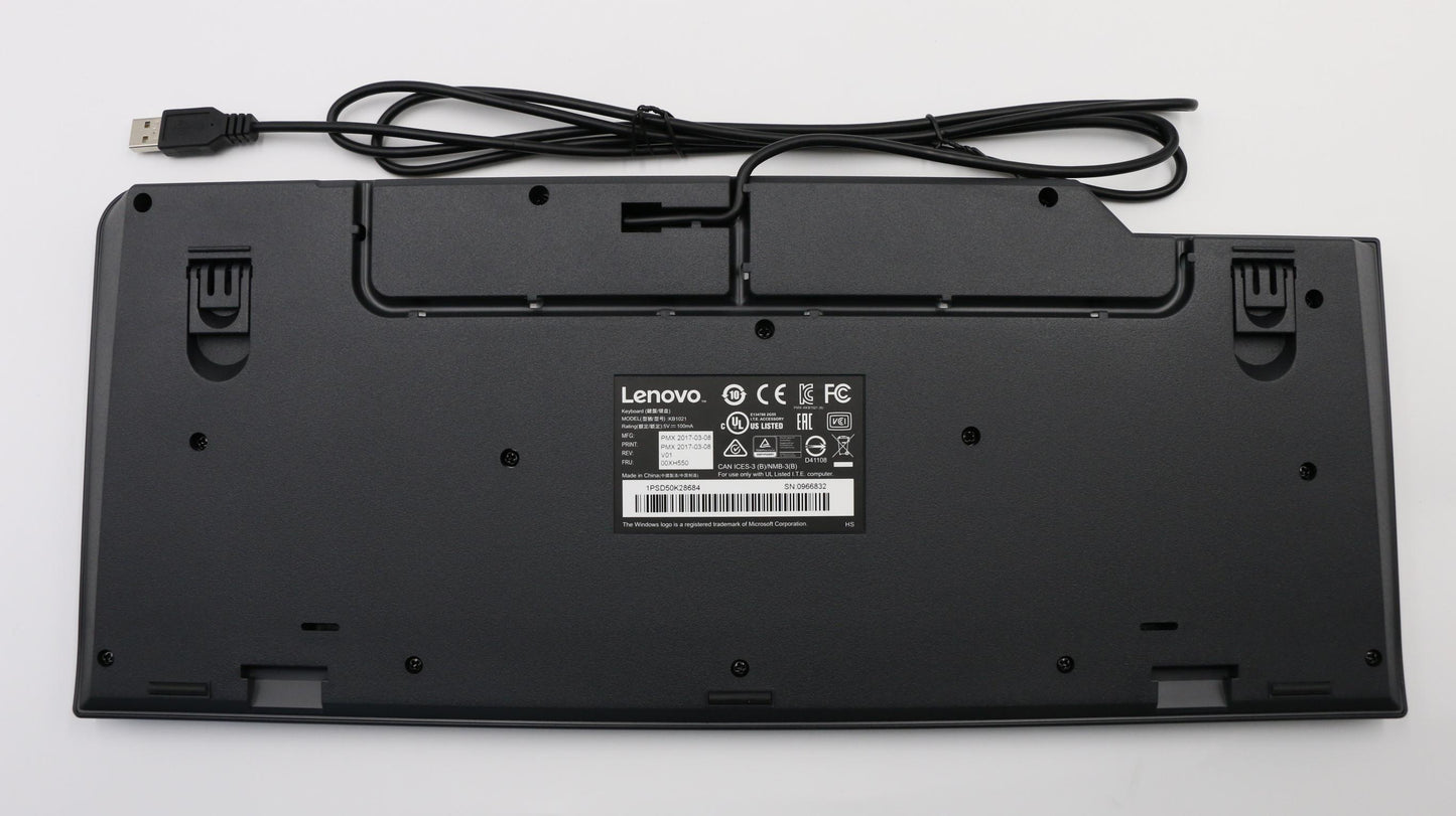 Lenovo Kb Keyboards External - 00XH550