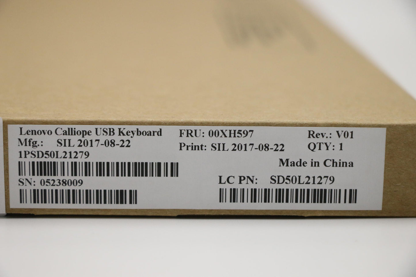 Lenovo 00XH597 Kb Keyboards External