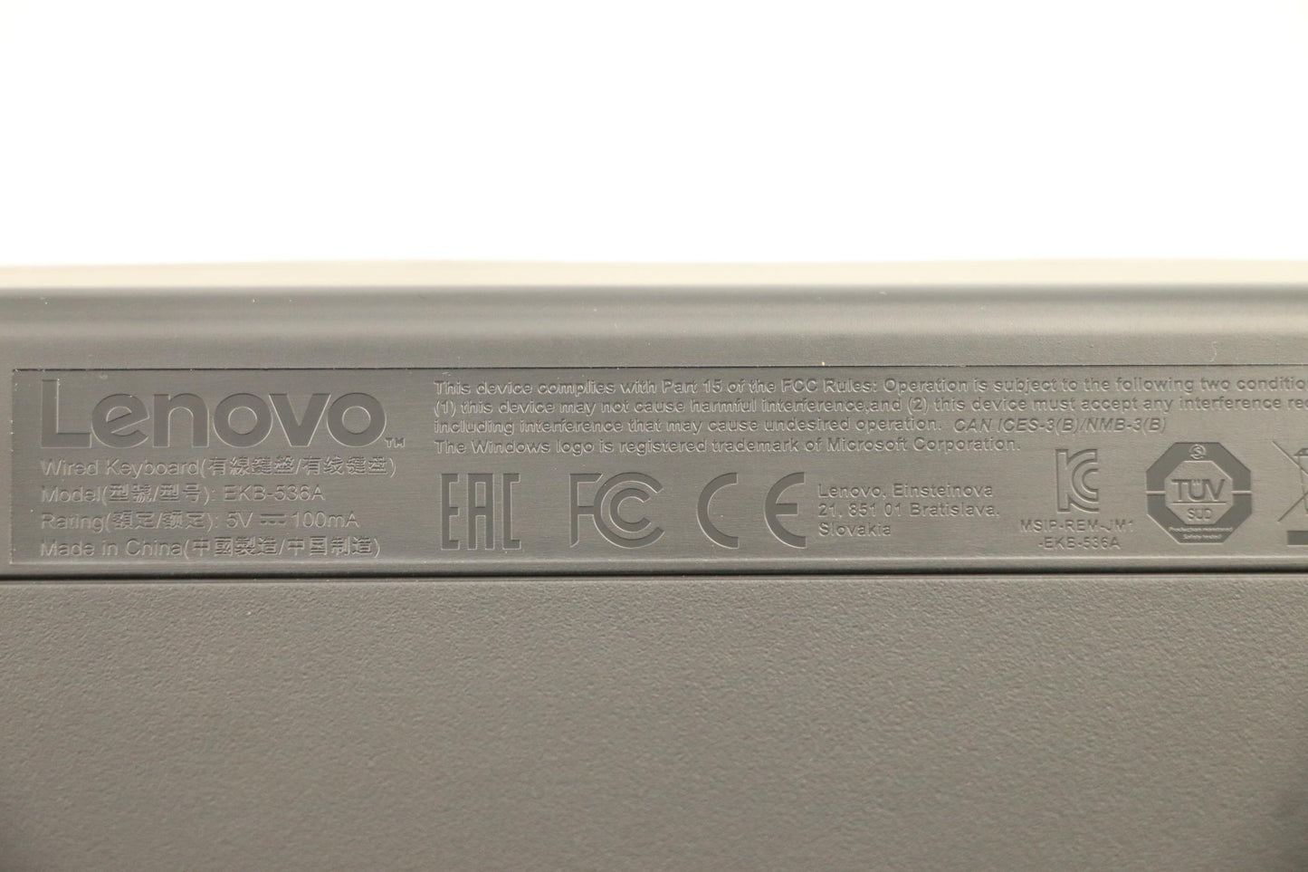 Lenovo 00XH605 Kb Keyboards External