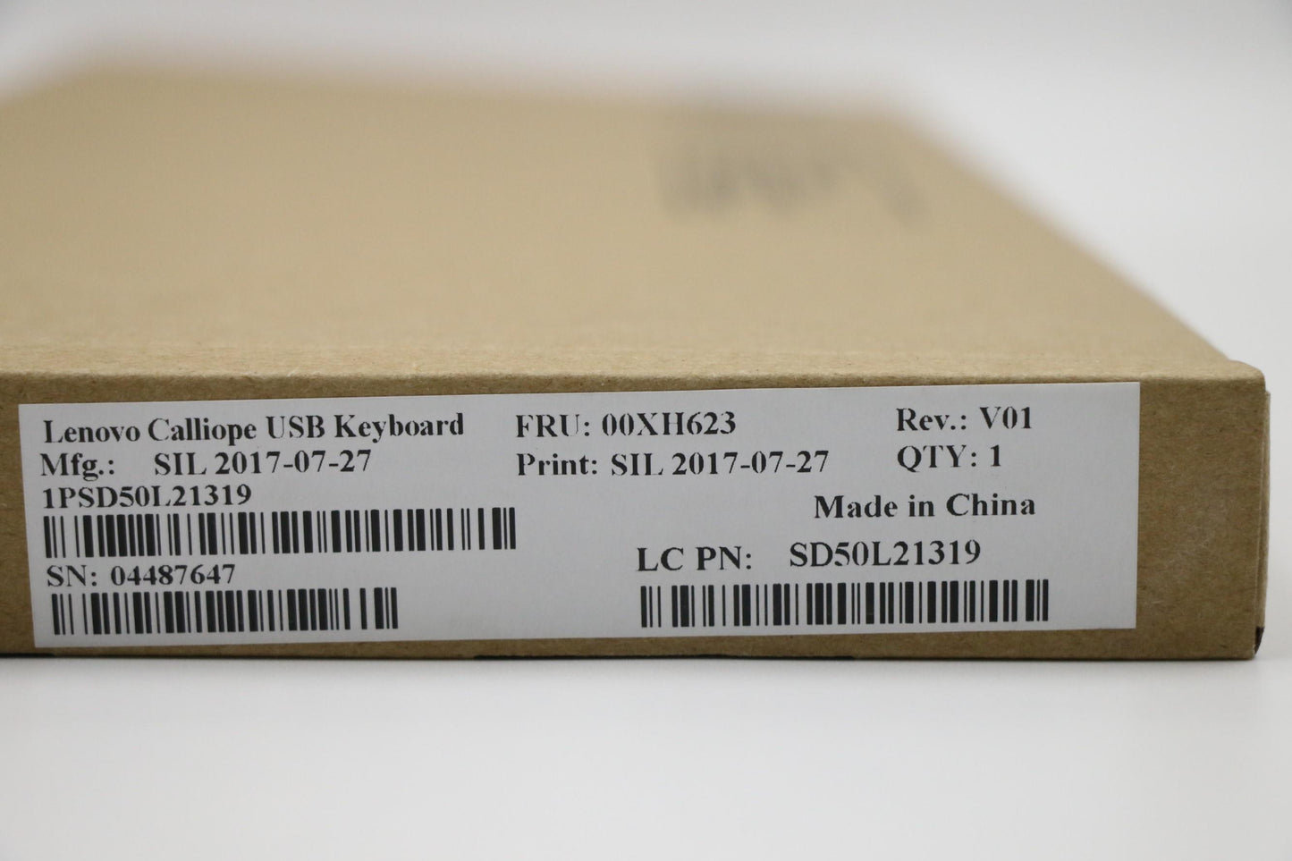 Lenovo Kb Keyboards External - 00XH623