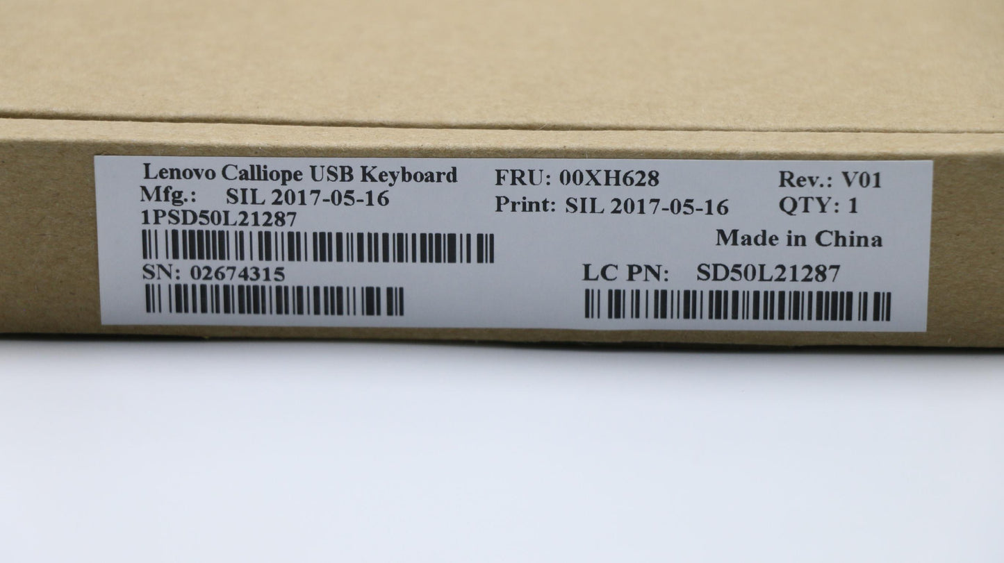 Lenovo 00XH628 Kb Keyboards External