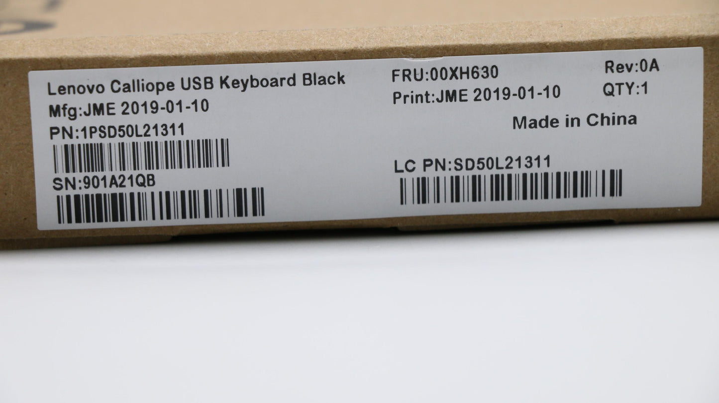 Lenovo 00XH630 Kb Keyboards External