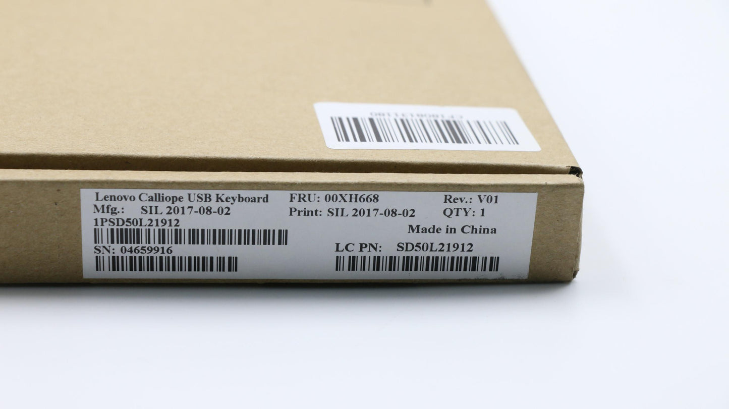 Lenovo Usb,Calliope,Kb,Wh,Slk - 00XH668