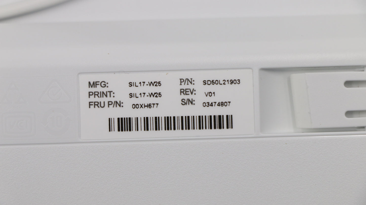 Lenovo Usb,Calliope,Kb,Wh,Slv - 00XH677