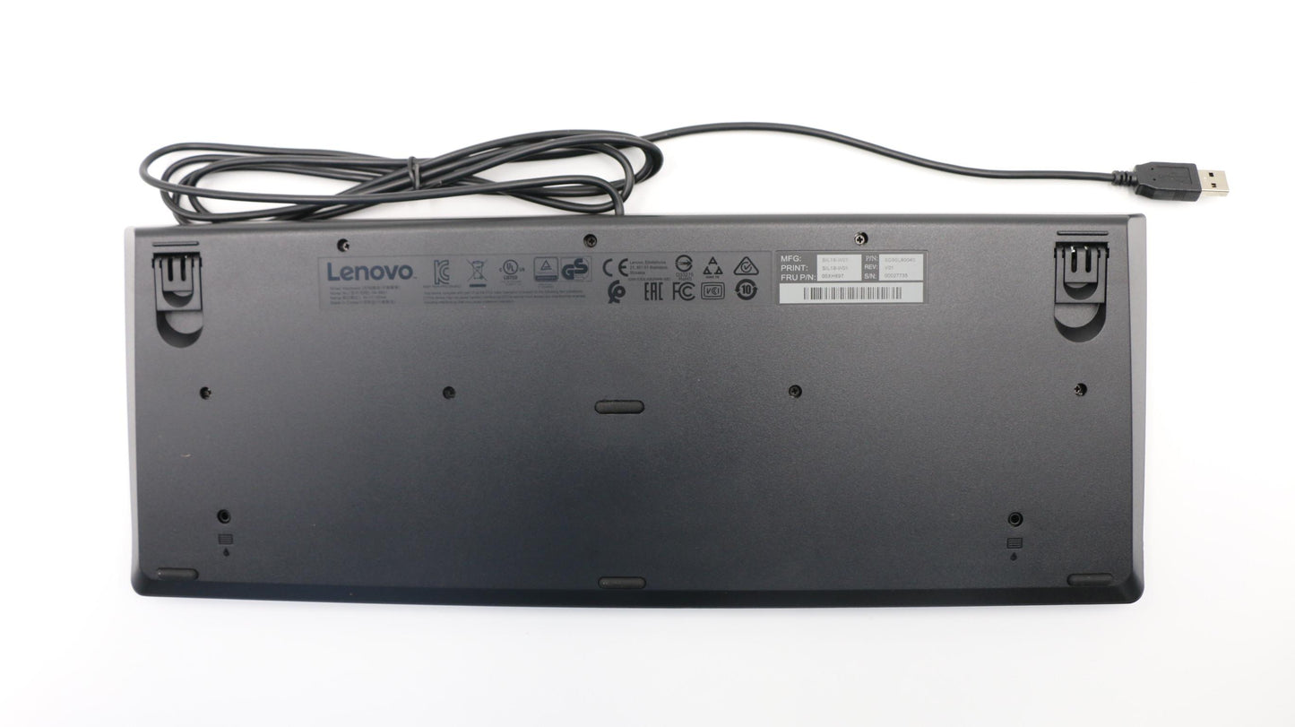 Lenovo Liteon Sk8827 Usb Kb Blk Danis - 00XH697
