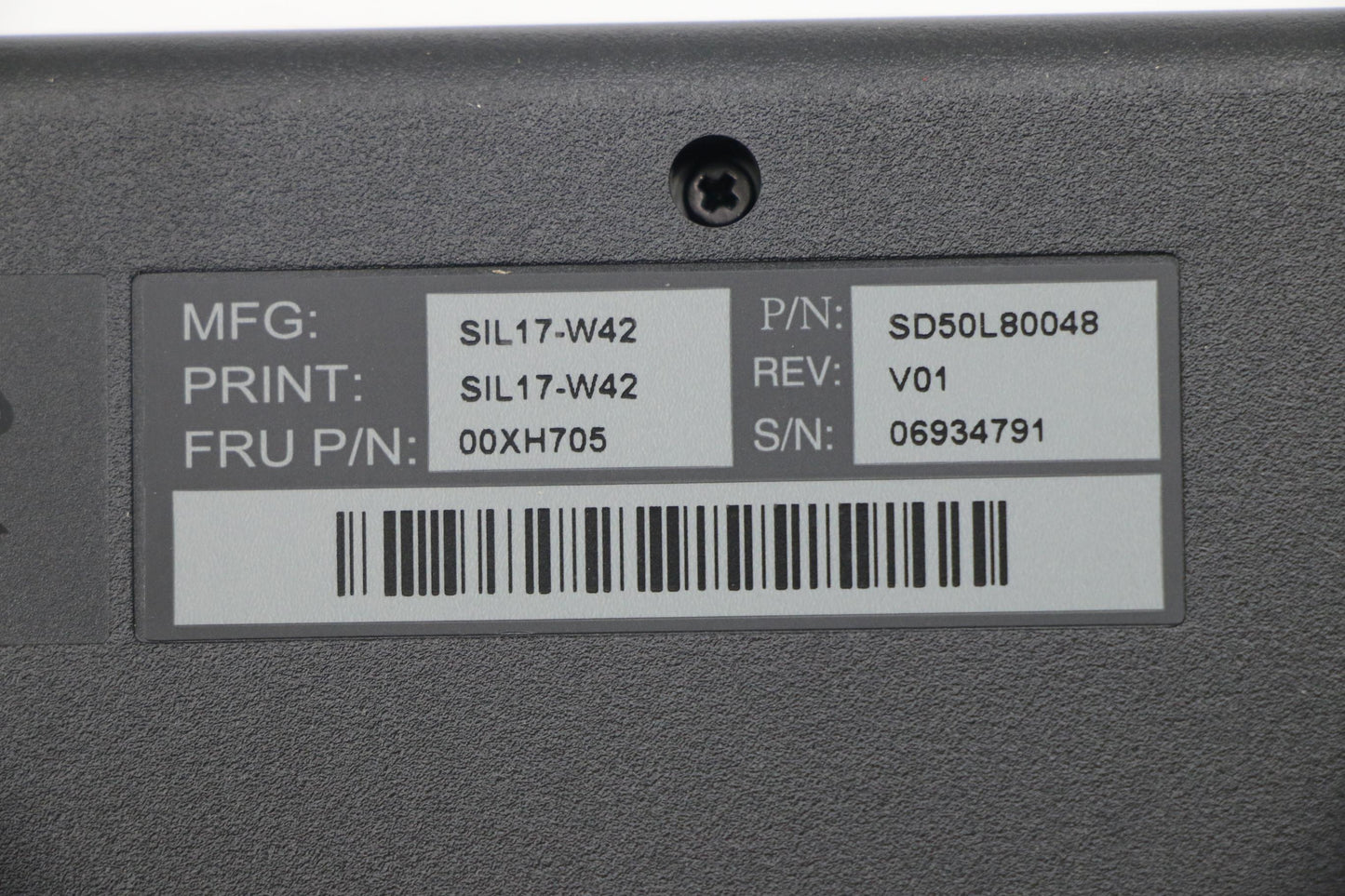 Lenovo Usb Trdtnl Kb Bk Hbw - 00XH705