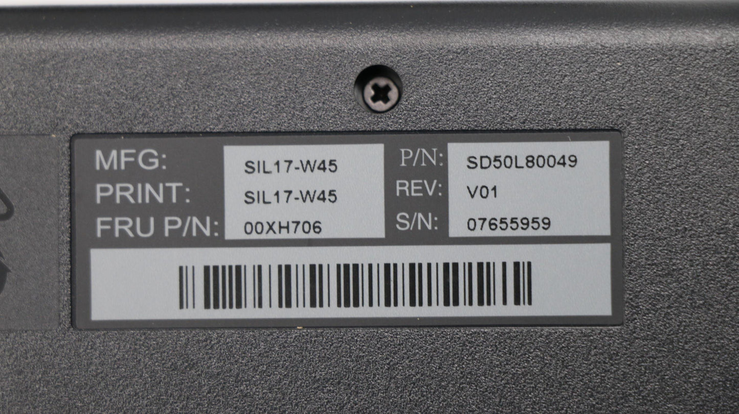 Lenovo Liteon Sk8827 Usb Kb Blk Hu - 00XH706