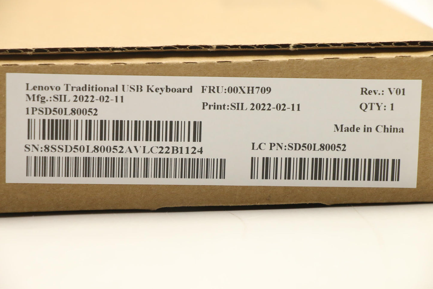 Lenovo Usb Keyboard Black Jpn 194 - 00XH709