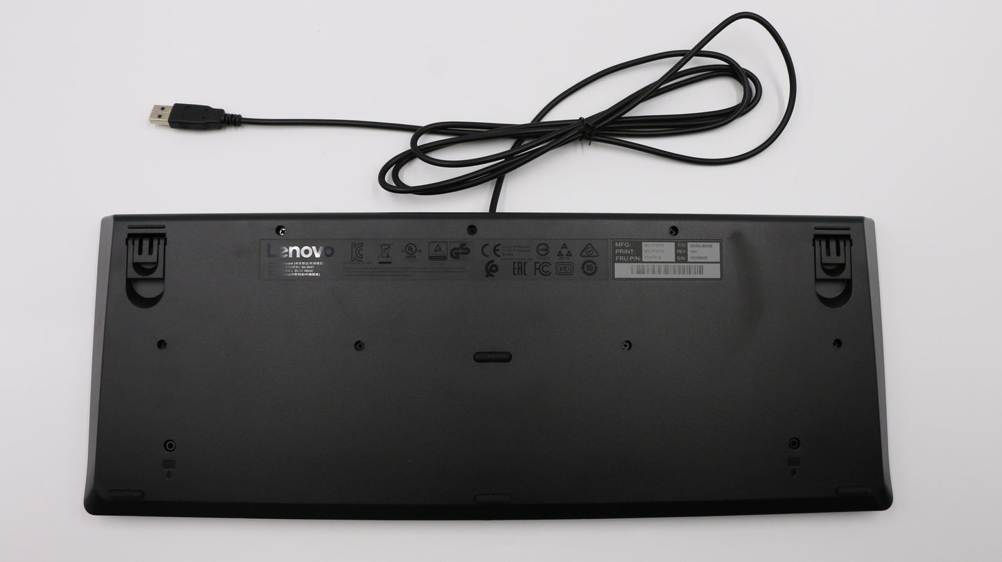 Lenovo Liteon Sk8827 Usb Kb Blk Nor - 00XH713