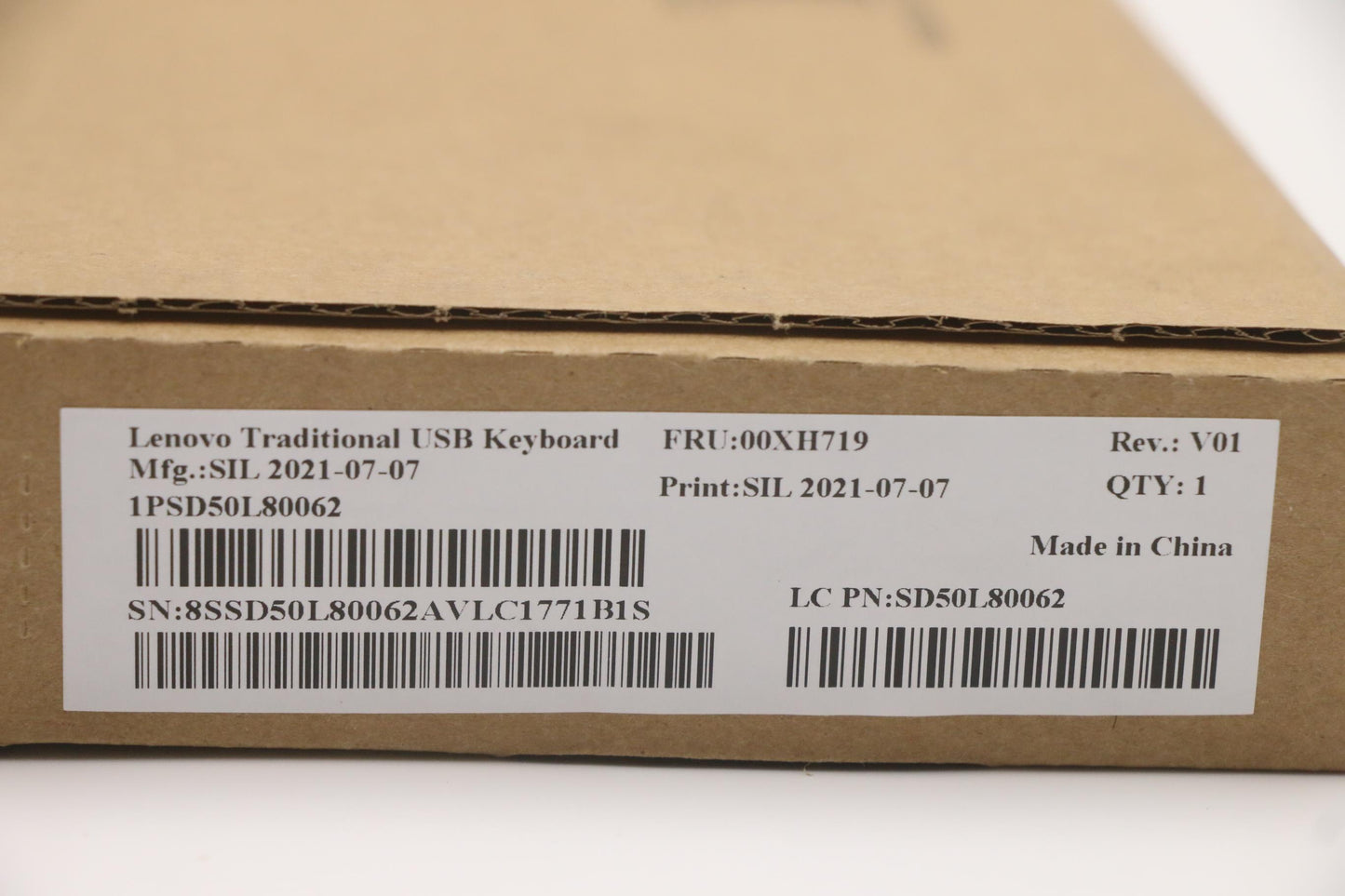 Lenovo Liteon Sk8827 Usb Kb Blk Slova - 00XH719
