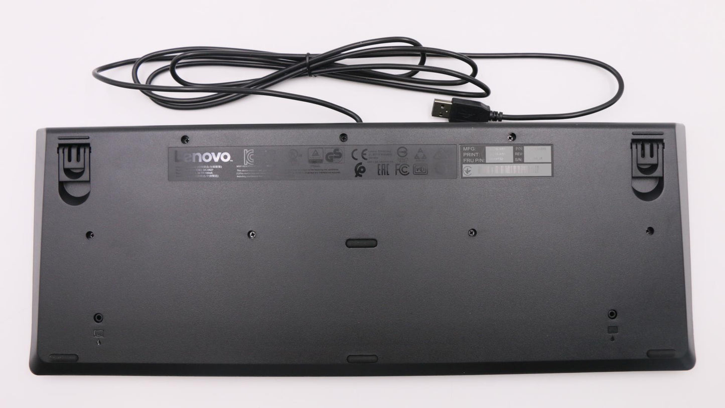 Lenovo Usb Trdtnl Kb Bk Ind Local - 00XH732