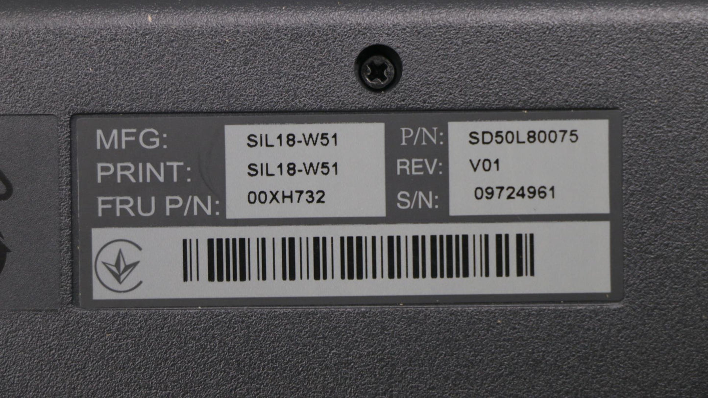 Lenovo Usb Trdtnl Kb Bk Ind Local - 00XH732