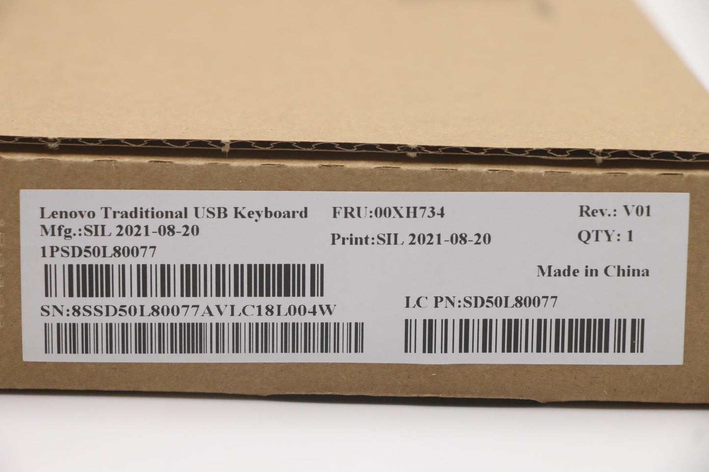 Lenovo Usb Trdtnl Kb Bk Nordic - 00XH734