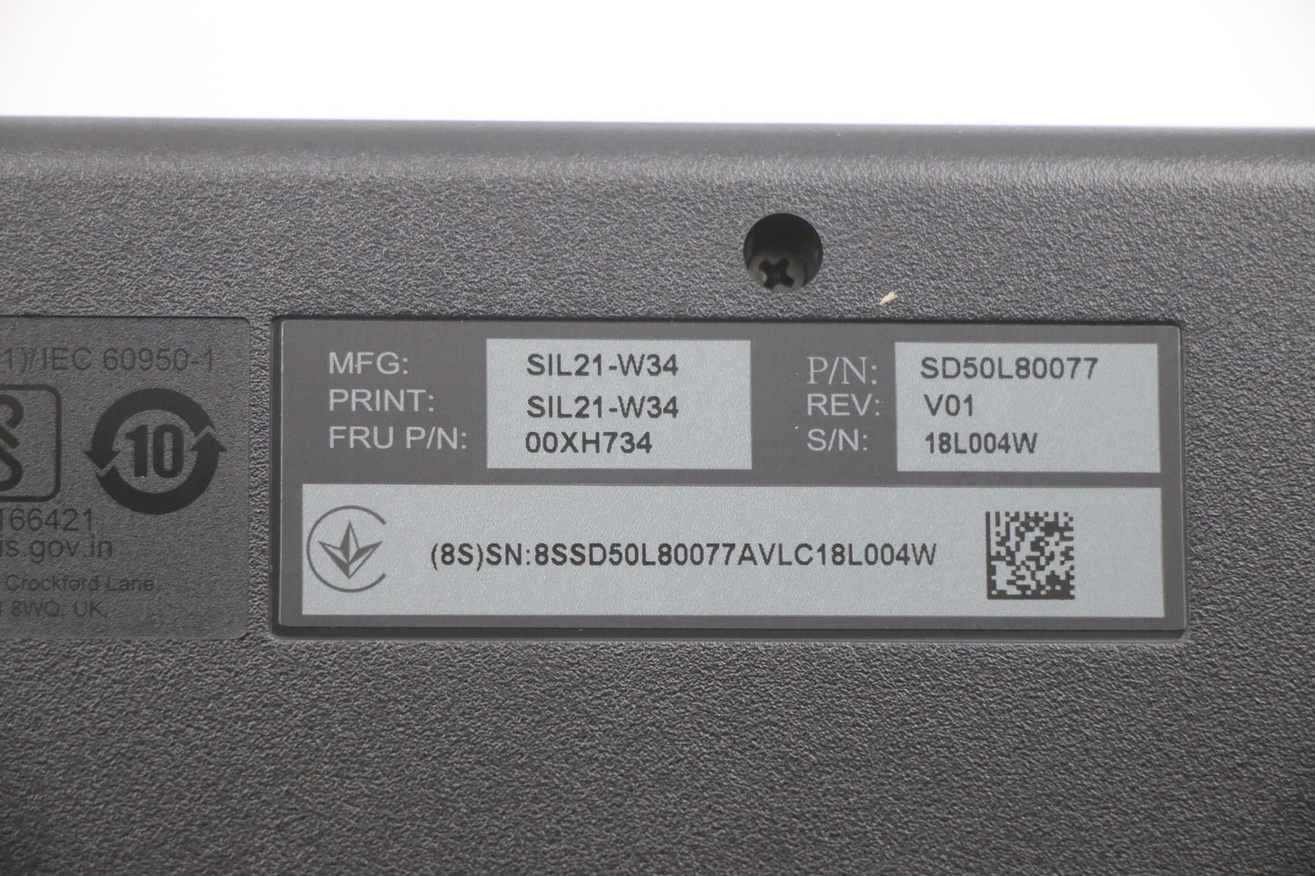 Lenovo Usb Trdtnl Kb Bk Nordic - 00XH734
