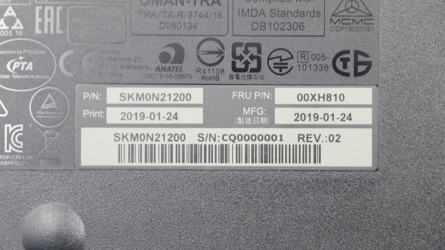 Lenovo Wlkmcalliopebkger - 00XH810