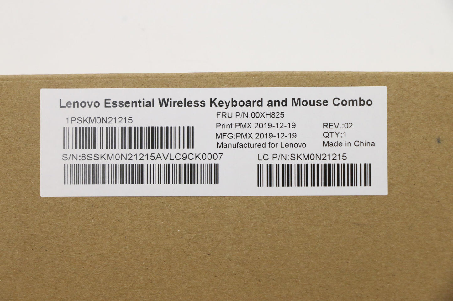 Lenovo Wlkmcalliopebkrus - 00XH825