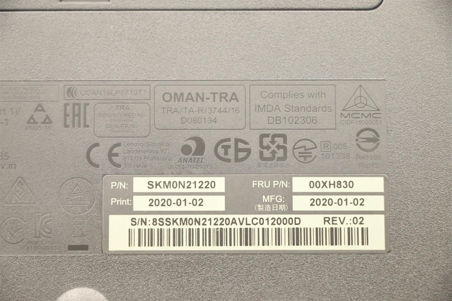 Lenovo Wlkmcalliopebksws - 00XH830