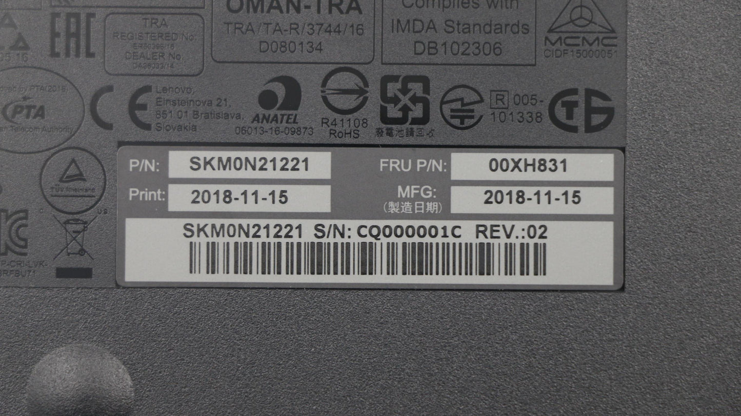 Lenovo Wlkmcalliopebkthai - 00XH831