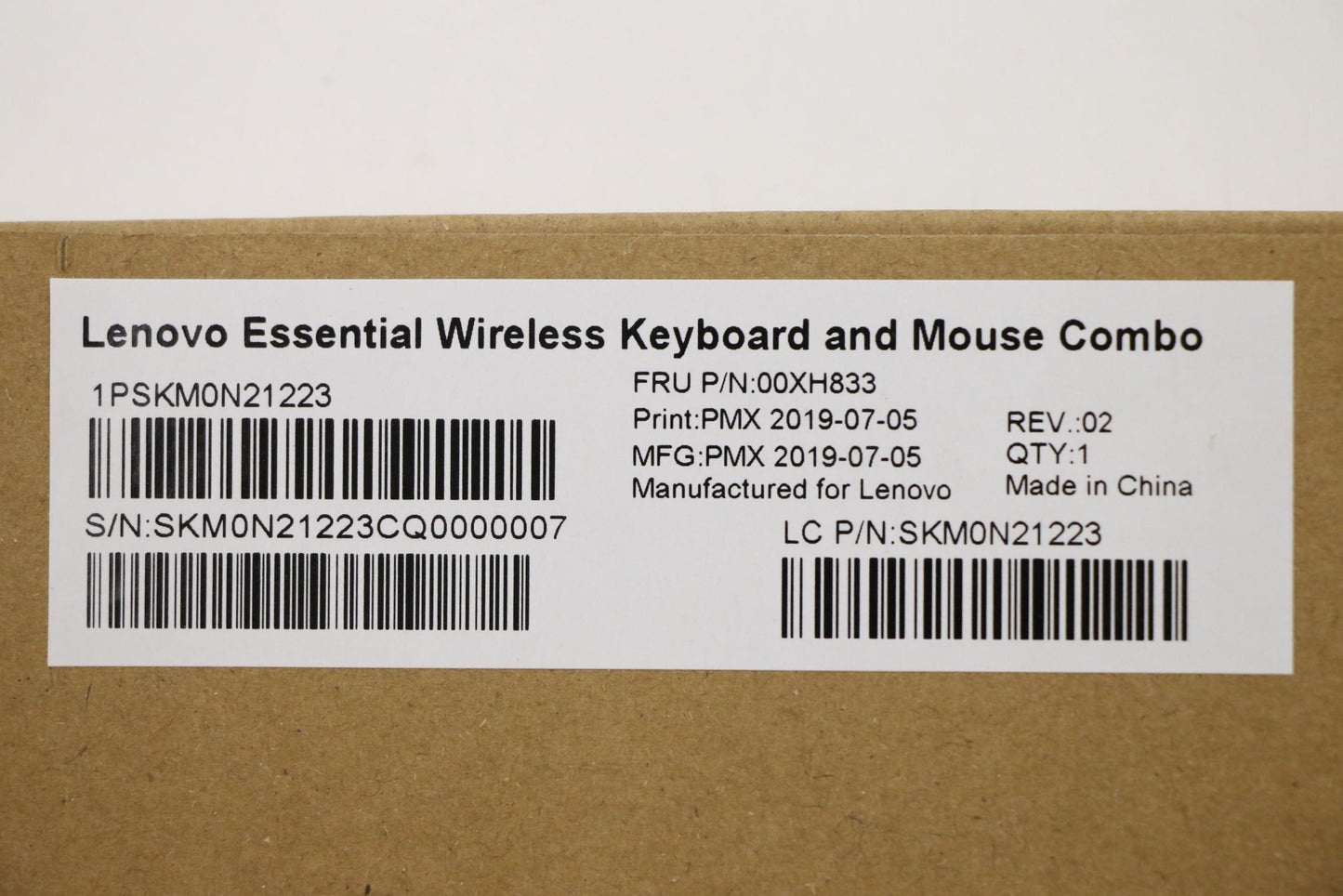 Lenovo Wlkmcalliopebktur - 00XH833