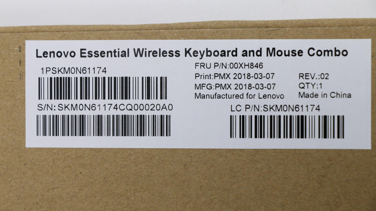 Lenovo Primax Rfbu71 2.4G Svg Us - 00XH846
