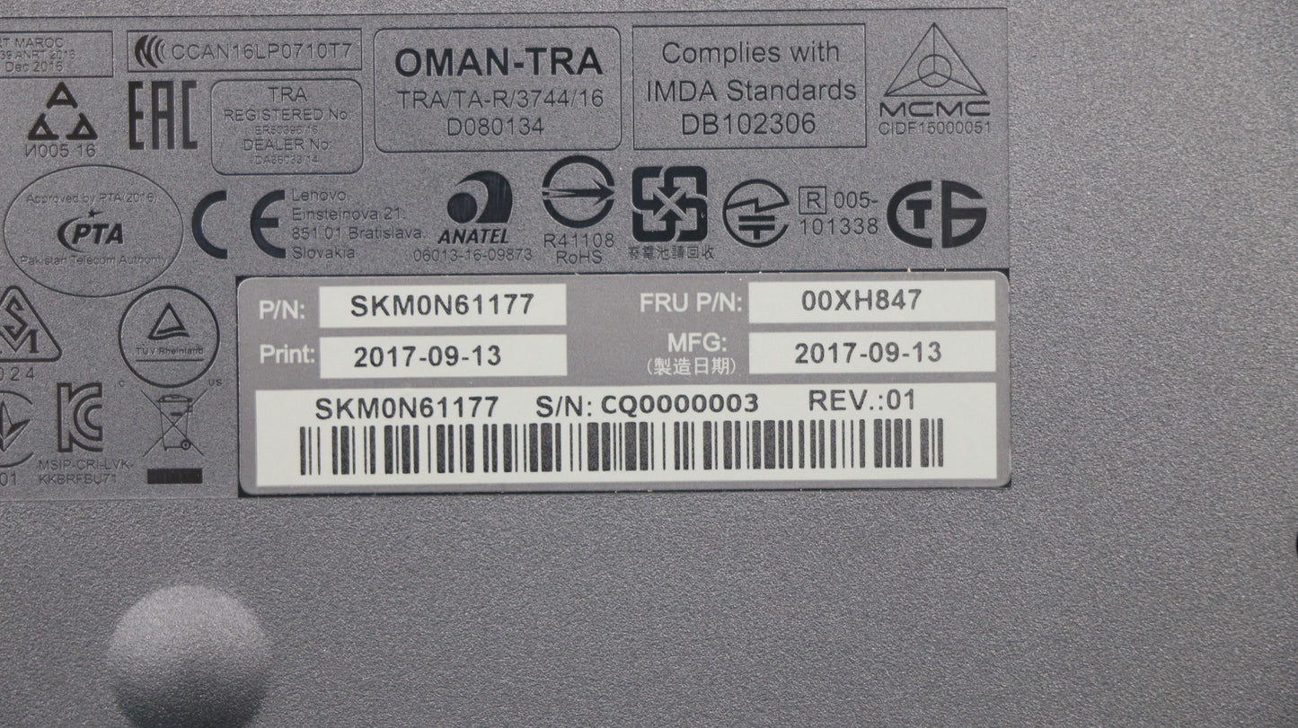 Lenovo Wl Km Calliope Sr Ara - 00XH847