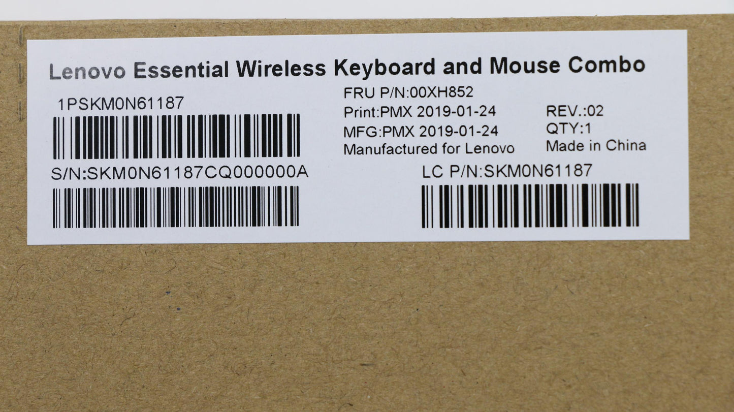 Lenovo Wl Km Calliope Sr Bul - 00XH852
