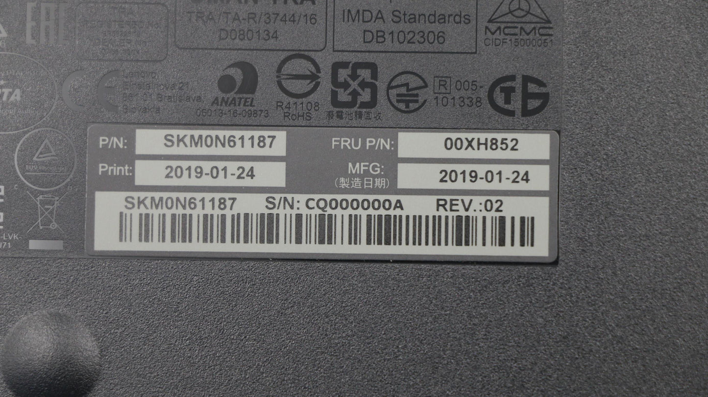 Lenovo Wl Km Calliope Sr Bul - 00XH852