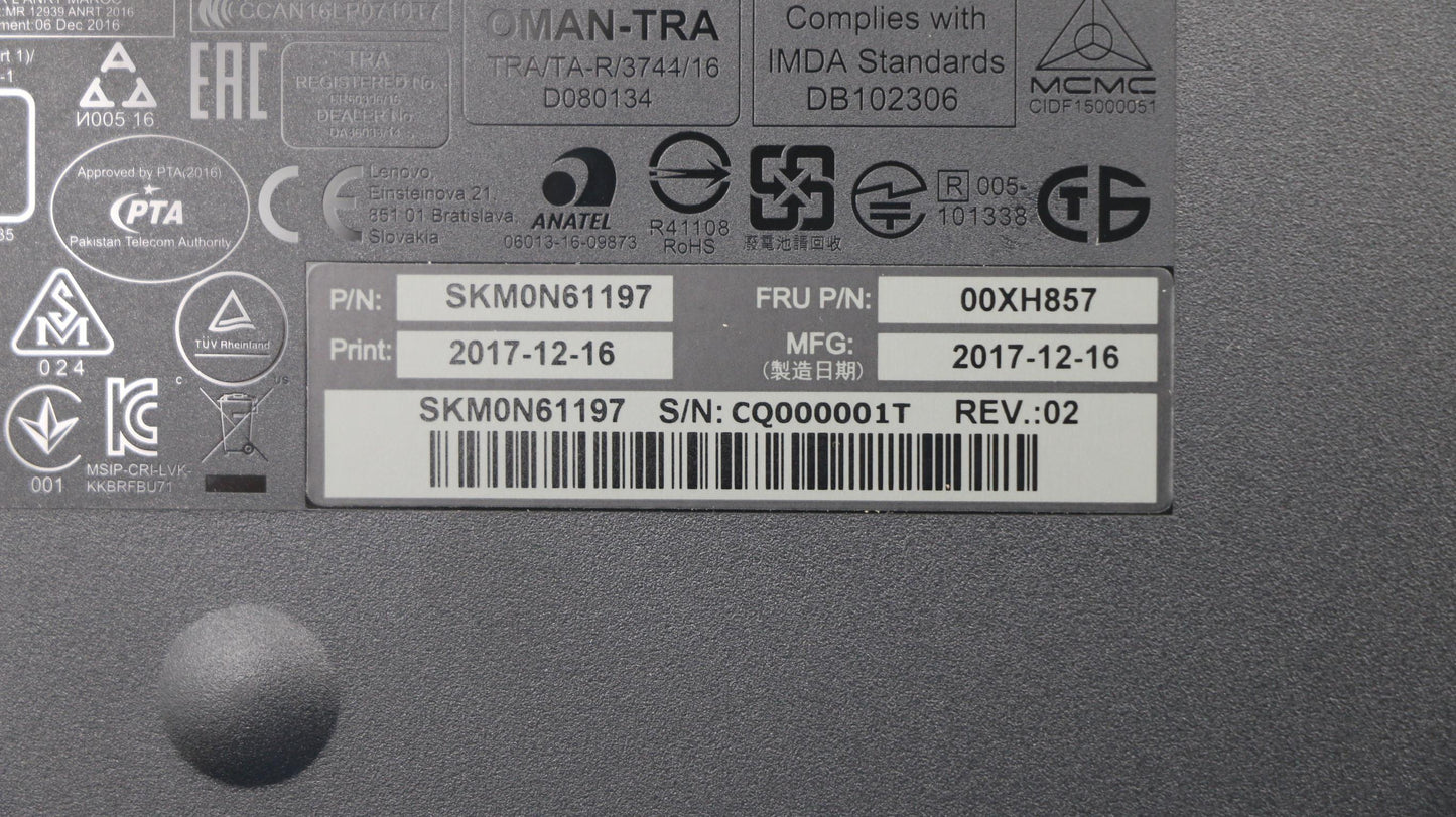 Lenovo Wl Km Calliope Sr Fra - 00XH857