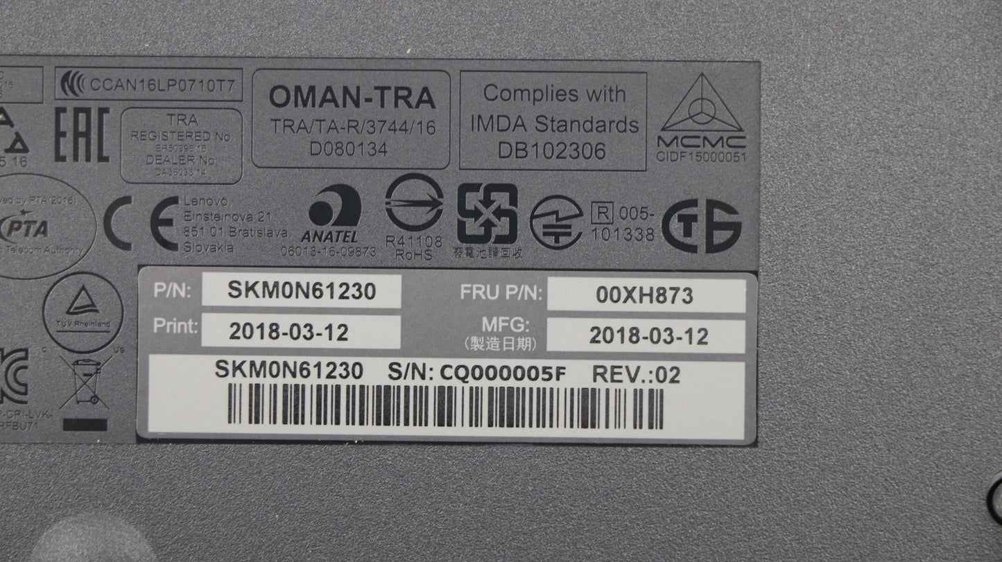 Lenovo Wl Km Calliope Sr Por - 00XH873