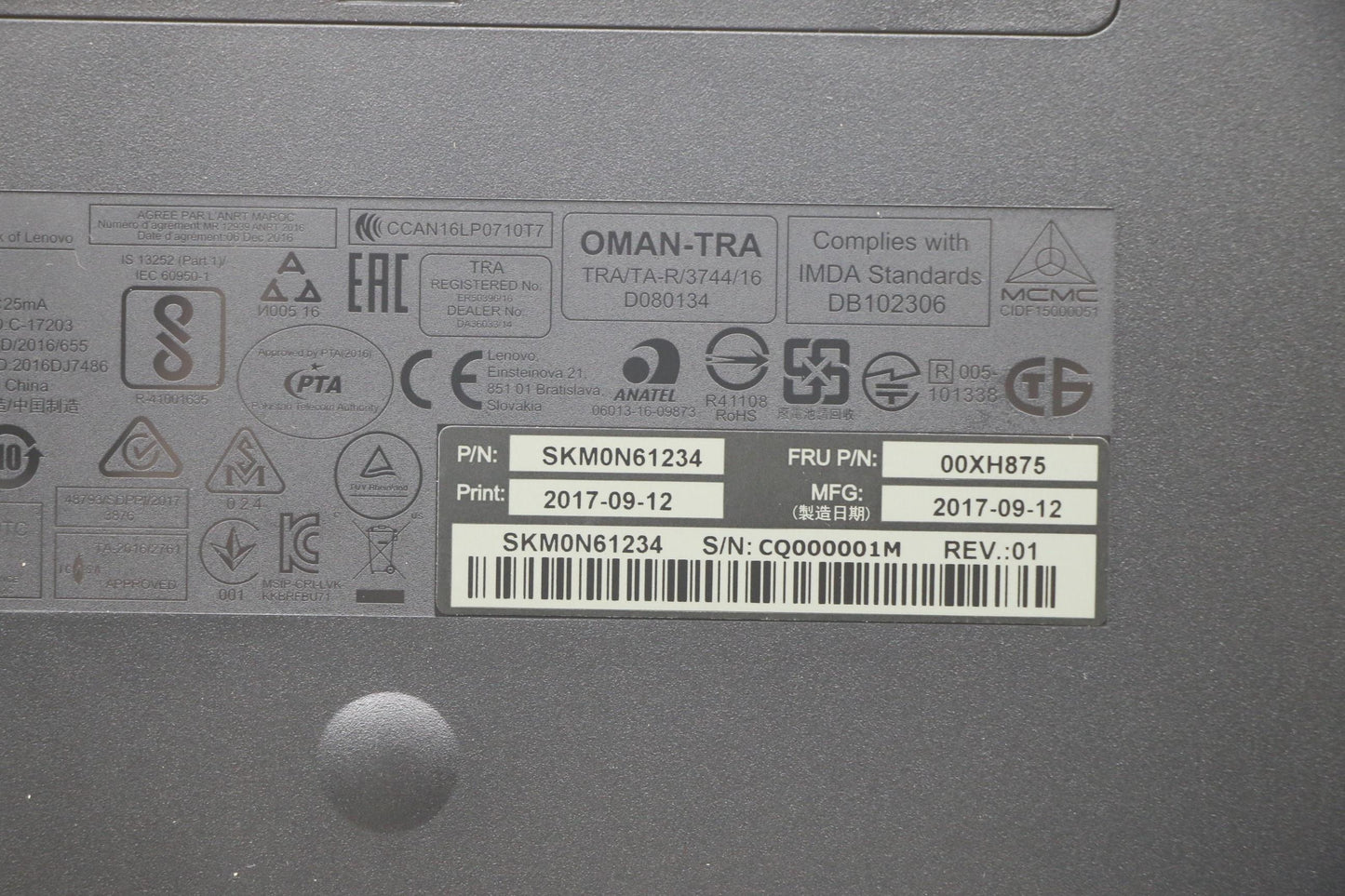 Lenovo Wl Km Calliope Sr Rus - 00XH875