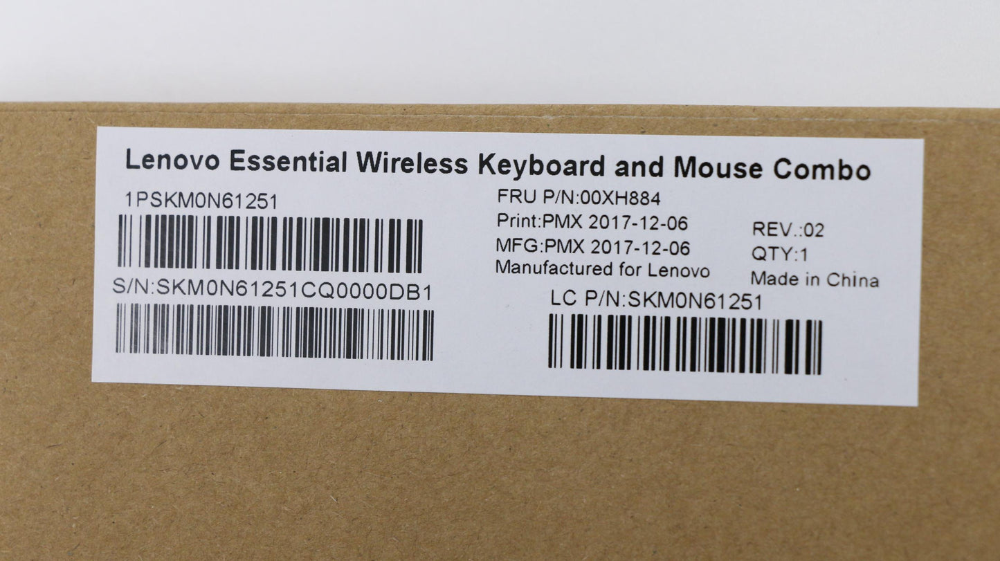 Lenovo Wl Km Calliope Sr Uke - 00XH884