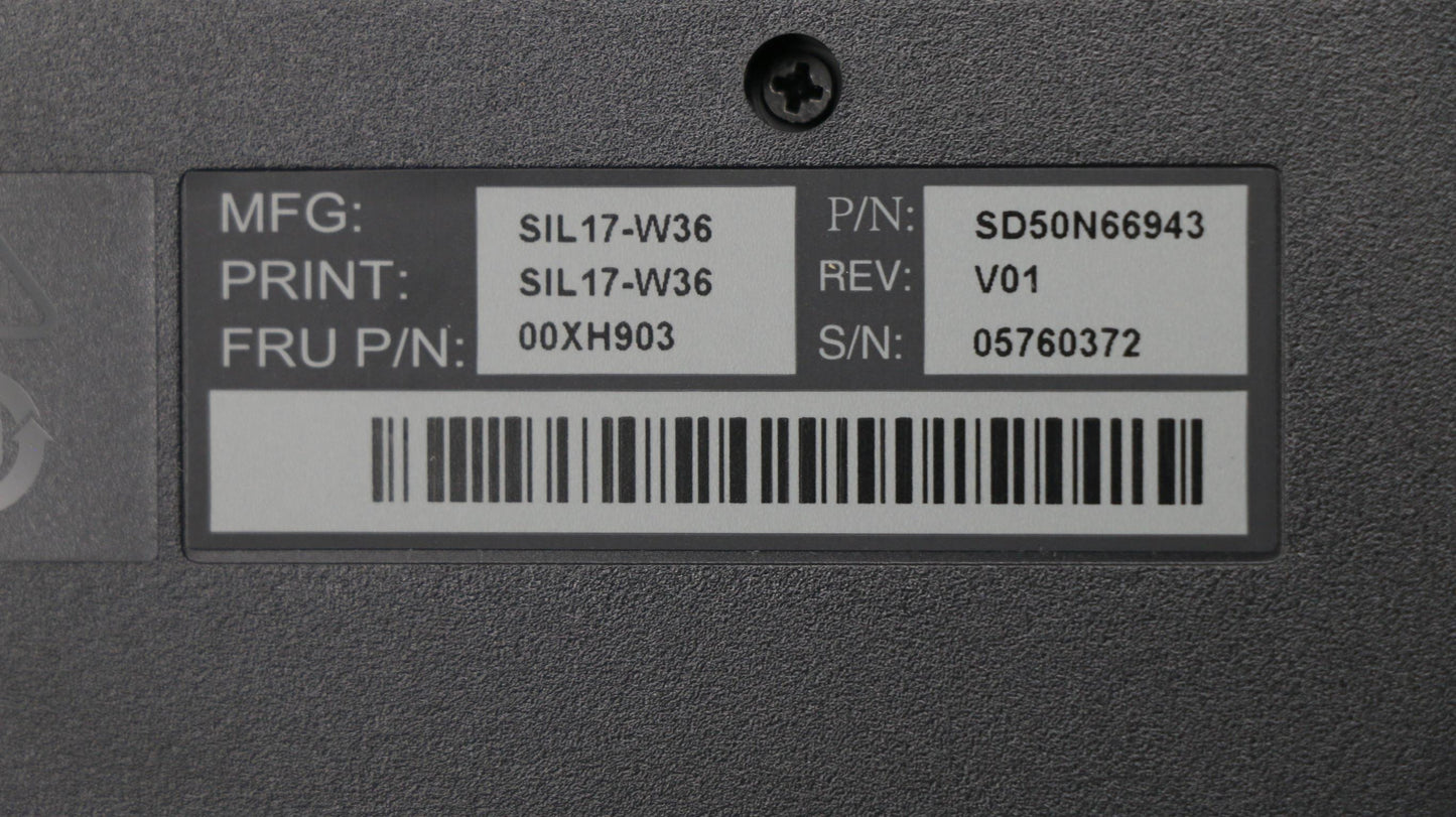 Lenovo Ps2 Trdtnl Kb Bk Tc/Eng - 00XH903